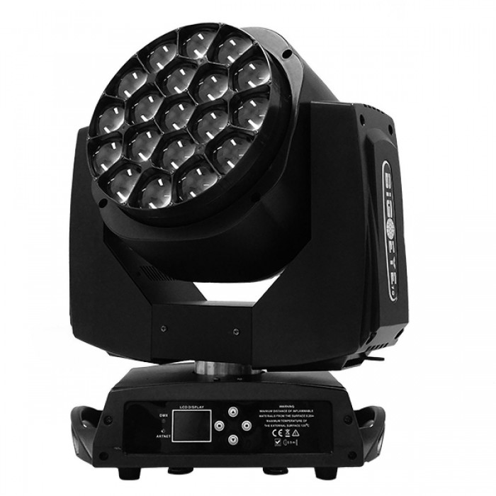 Κινούμενη Ρομποτική Κεφαλή Atlas HAWKEYE 2 K10 BEE EYE PRO 4in1 BEAM - WASH - ROTATION - ZΟΟΜ 4°-60° 19*15 Watt OSRAM LED RGBW 450W 230V DMX512 GloboStar 51151 Κινούμενη Ρομποτική Κεφαλή Atlas HAWKEYE 2 K10 BEE EYE PRO 4in1 BEAM - WASH - ROTATION - ZΟΟΜ 4°-60° 19*15 Watt OSRAM LED RGBW 450W 230V DMX512 GloboStar 51151