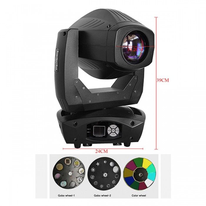 Κινούμενη Ρομποτική Κεφαλή Cyclop PRO 4in1 BEAM - WASH - SPOT - ZOOM 7°-21° 1*200 Watt White 7500K OSRAM LED RGBW 230V DMX512 GloboStar 51154 Κινούμενη Ρομποτική Κεφαλή Cyclop PRO 4in1 BEAM - WASH - SPOT - ZOOM 7°-21° 1*200 Watt White 7500K OSRAM LED RGBW 230V DMX512 GloboStar 51154