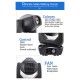 Κινούμενη Ρομποτική Κεφαλή Cyclop PRO 4in1 BEAM - WASH - SPOT - ZOOM 7°-21° 1*200 Watt White 7500K OSRAM LED RGBW 230V DMX512 GloboStar 51154 Κινούμενη Ρομποτική Κεφαλή Cyclop PRO 4in1 BEAM - WASH - SPOT - ZOOM 7°-21° 1*200 Watt White 7500K OSRAM LED RGBW 230V DMX512 GloboStar 51154