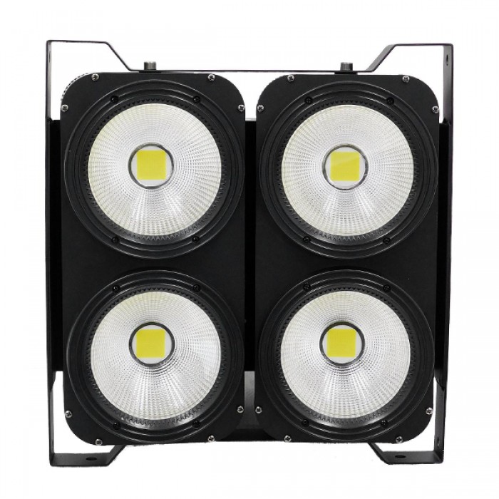 Προβολέας LED COB DMX512 Strobe Blinder Matrix Light 400 Watt (4x100w) Ψυχρό Λευκό 6000k GloboStar 51161 Προβολέας LED COB DMX512 Strobe Blinder Matrix Light 400 Watt (4x100w) Ψυχρό Λευκό 6000k GloboStar 51161