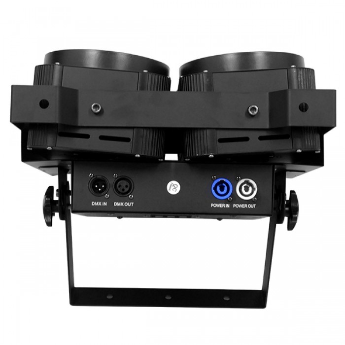 Προβολέας LED COB DMX512 Strobe Blinder Matrix Light 400 Watt (4x100w) Ψυχρό Λευκό 6000k GloboStar 51161 Προβολέας LED COB DMX512 Strobe Blinder Matrix Light 400 Watt (4x100w) Ψυχρό Λευκό 6000k GloboStar 51161