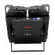 Προβολέας LED COB DMX512 Strobe Blinder Matrix Light 400 Watt (4x100w) Ψυχρό Λευκό 6000k GloboStar 51161 Προβολέας LED COB DMX512 Strobe Blinder Matrix Light 400 Watt (4x100w) Ψυχρό Λευκό 6000k GloboStar 51161