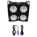 Προβολέας LED COB DMX512 Strobe Blinder Matrix Light 400 Watt (4x100w) Ψυχρό Λευκό 6000k GloboStar 51161