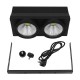 Προβολέας LED COB DMX512 Strobe Blinder Matrix Light 200 Watt (2x100w) Ψυχρό Λευκό 6000k GloboStar 51162 Προβολέας LED COB DMX512 Strobe Blinder Matrix Light 200 Watt (2x100w) Ψυχρό Λευκό 6000k GloboStar 51162