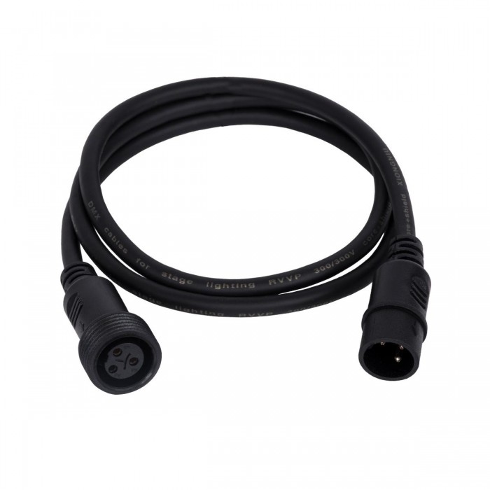 GloboStar® 51171 Καλώδιο 3PIN DMX512 1 Μέτρο από Female XLR σε Male XLR Τερματισμένο Αδιάβροχο IP65 Μ100cm - Μαύρο GloboStar® 51171 Καλώδιο 3PIN DMX512 1 Μέτρο από Female XLR σε Male XLR Τερματισμένο Αδιάβροχο IP65 Μ100cm - Μαύρο