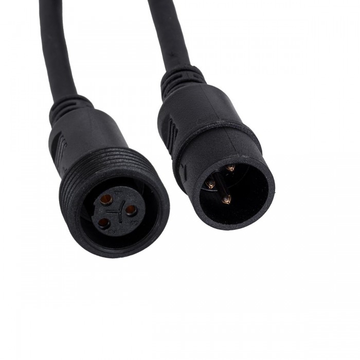 GloboStar® 51171 Καλώδιο 3PIN DMX512 1 Μέτρο από Female XLR σε Male XLR Τερματισμένο Αδιάβροχο IP65 Μ100cm - Μαύρο GloboStar® 51171 Καλώδιο 3PIN DMX512 1 Μέτρο από Female XLR σε Male XLR Τερματισμένο Αδιάβροχο IP65 Μ100cm - Μαύρο