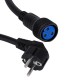 GloboStar® 51172 Καλώδιο Ρεύματος 3PIN DMX512 1 Μέτρο από Female XLR σε Male Πρίζα Schuko Τερματισμένο Αδιάβροχο IP65 Μ100cm - Μαύρο GloboStar® 51172 Καλώδιο Ρεύματος 3PIN DMX512 1 Μέτρο από Female XLR σε Male Πρίζα Schuko Τερματισμένο Αδιάβροχο IP65 Μ100cm - Μαύρο
