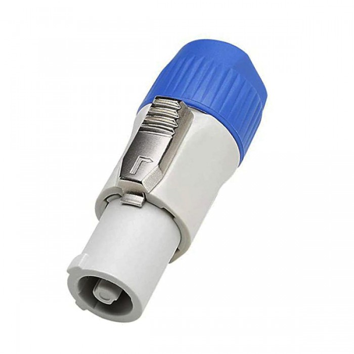 Αρσενικό Βύσμα POWERCON OUT Male 2 Pin High Quality Γκρί GloboStar 51191 Αρσενικό Βύσμα POWERCON OUT Male 2 Pin High Quality Γκρί GloboStar 51191