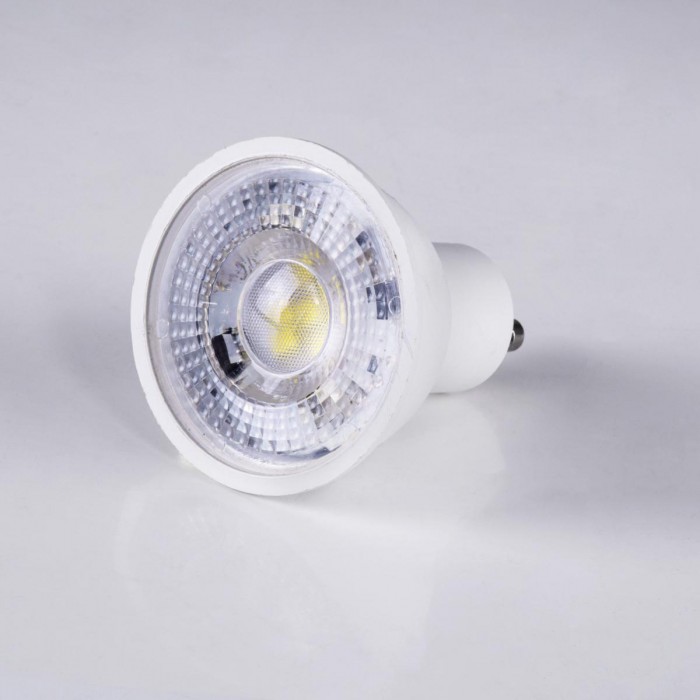GloboStar® 60120 Σποτ LED GU10 MR16 7W 770lm 38° AC 220-240V IP20 Φ5 x Υ5.2cm Ψυχρό Λευκό 6000K Dimmable - 3 Years Warranty GloboStar® 60120 Σποτ LED GU10 MR16 7W 770lm 38° AC 220-240V IP20 Φ5 x Υ5.2cm Ψυχρό Λευκό 6000K Dimmable - 3 Years Warranty