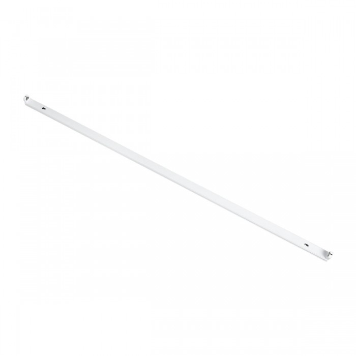 GloboStar® TUBATO 60149 Μεταλλικό Σκαφάκι για 1 x Λάμπα 120CM T8 G13 LED AC 220-240V IP20 Μ120 x Π3.4 x Υ4.3cm - 5 Χρόνια Εγγύηση