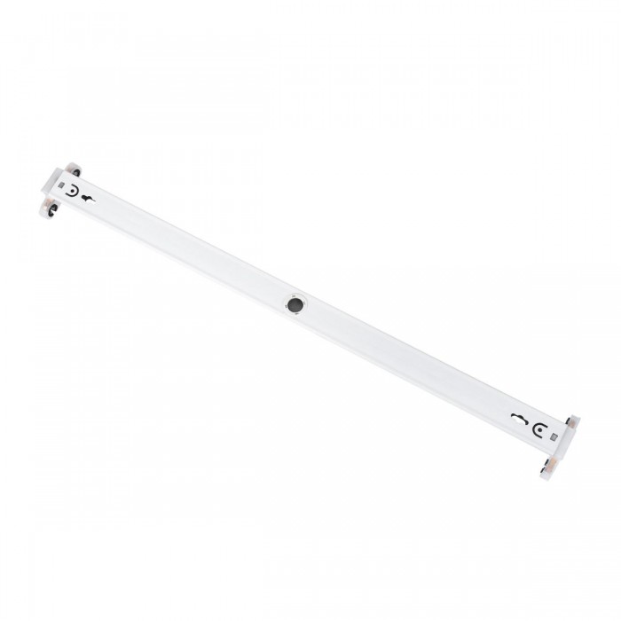 GloboStar® TUBATO 60151 Μεταλλικό Σκαφάκι για 2 x Λάμπες 60CM T8 G13 LED AC 220-240V IP20 Μ60 x Π7.2 x Υ4cm - 5 Χρόνια Εγγύηση GloboStar® TUBATO 60151 Μεταλλικό Σκαφάκι για 2 x Λάμπες 60CM T8 G13 LED AC 220-240V IP20 Μ60 x Π7.2 x Υ4cm - 5 Χρόνια Εγγύηση