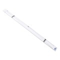 GloboStar® 60159 LED Γραμμικό Βιομηχανικό Φωτιστικό Tri-Proof 120cm 40W 3727lm 120° AC 220-240V Αδιάβροχο IP65 Μ120 x Π7.5 x Υ2.5cm Φυσικό Λευκό 4500K