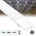 GloboStar® 60164 LED Γραμμικό Βιομηχανικό Φωτιστικό Tri-Proof 120cm 36W 4058lm 120° AC 220-240V Αδιάβροχο IP65 Μ120 x Π6 x Υ4cm Ψυχρό Λευκό 6000K - 3 Years Warranty