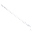 GloboStar® 60167 LED Γραμμικό Βιομηχανικό Φωτιστικό Tri-Proof 150cm 55W 6224lm 120° AC 220-240V Αδιάβροχο IP65 Μ150 x Π6 x Υ4cm Ψυχρό Λευκό 6000K - 3 Years Warranty