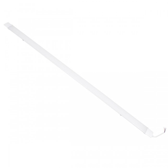 GloboStar® 60168 LED Γραμμικό Βιομηχανικό Φωτιστικό Tri-Proof 150cm 55W 6115lm 120° AC 220-240V Αδιάβροχο IP65 Μ150 x Π6 x Υ4cm Φυσικό Λευκό 4500K - 3 Years Warranty