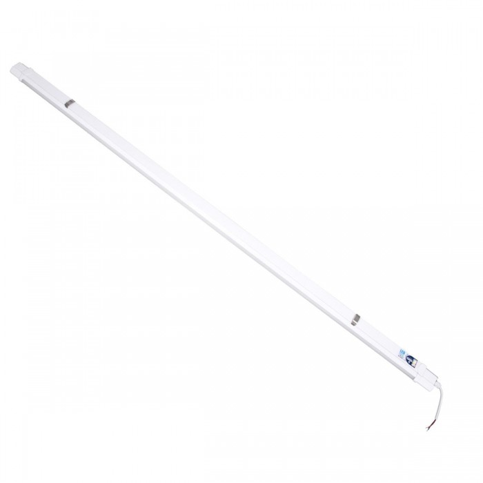 GloboStar® 60168 LED Γραμμικό Βιομηχανικό Φωτιστικό Tri-Proof 150cm 55W 6115lm 120° AC 220-240V Αδιάβροχο IP65 Μ150 x Π6 x Υ4cm Φυσικό Λευκό 4500K - 3 Years Warranty