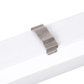 GloboStar® 60168 LED Γραμμικό Βιομηχανικό Φωτιστικό Tri-Proof 150cm 55W 6115lm 120° AC 220-240V Αδιάβροχο IP65 Μ150 x Π6 x Υ4cm Φυσικό Λευκό 4500K - 3 Years Warranty