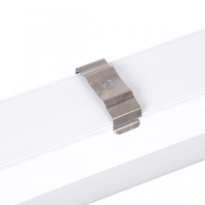 GloboStar® 60168 LED Γραμμικό Βιομηχανικό Φωτιστικό Tri-Proof 150cm 55W 6115lm 120° AC 220-240V Αδιάβροχο IP65 Μ150 x Π6 x Υ4cm Φυσικό Λευκό 4500K - 3 Years Warranty