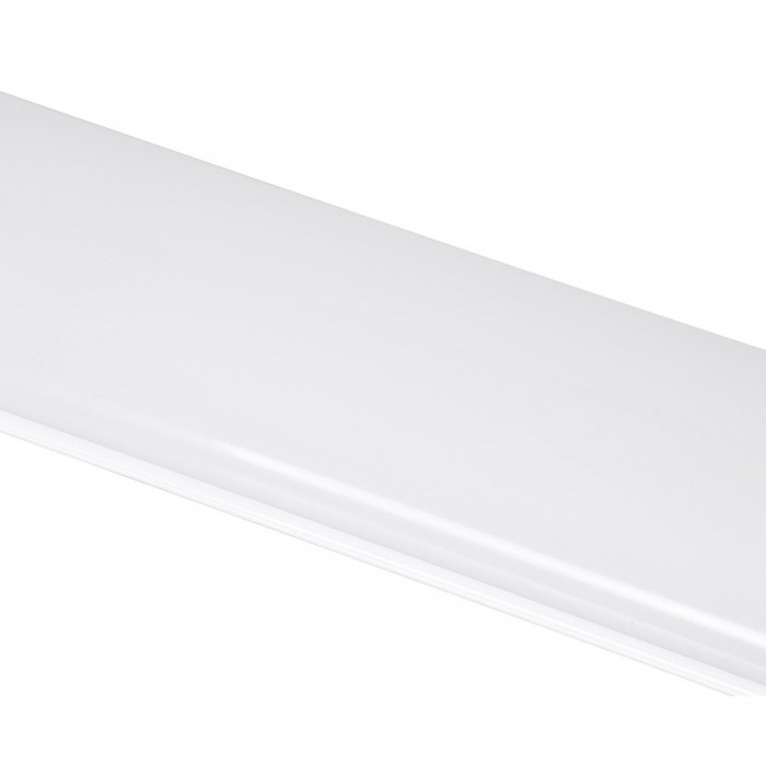 GloboStar® 60168 LED Γραμμικό Βιομηχανικό Φωτιστικό Tri-Proof 150cm 55W 6115lm 120° AC 220-240V Αδιάβροχο IP65 Μ150 x Π6 x Υ4cm Φυσικό Λευκό 4500K - 3 Years Warranty
