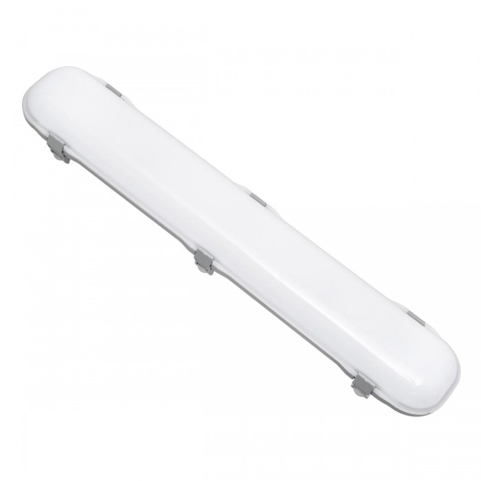 GloboStar® 60170 LED Γραμμικό Βιομηχανικό Φωτιστικό Tri-Proof 60cm 24W 2785lm 120° AC 220-240V Αδιάβροχο IP65 Μ60 x Π10.5 x Υ8cm Ψυχρό Λευκό 6000K - 3 Years Warranty GloboStar® 60170 LED Γραμμικό Βιομηχανικό Φωτιστικό Tri-Proof 60cm 24W 2785lm 120° AC 220-240V Αδιάβροχο IP65 Μ60 x Π10.5 x Υ8cm Ψυχρό Λευκό 6000K - 3 Years Warranty