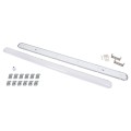 GloboStar® 60176 LED Γραμμικό Βιομηχανικό Φωτιστικό Tri-Proof 150cm 72W 8449lm 120° AC 220-240V Αδιάβροχο IP65 Μ150 x Π6 x Υ4cm Ψυχρό Λευκό 6000K - 3 Years Warranty
