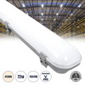 GloboStar® 60177 LED Γραμμικό Βιομηχανικό Φωτιστικό Tri-Proof 150cm 72W 8306lm 120° AC 220-240V Αδιάβροχο IP65 Μ150 x Π6 x Υ4cm Φυσικό Λευκό 4500K - 3 Years Warranty