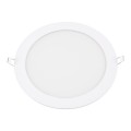 GloboStar® 60189 Χωνευτό LED Panel Φ22cm 20W 2120lm 120° AC 220-240V IP20 Φ22.2 x Υ1cm Φυσικό Λευκό 4500K - 3 Years Warranty