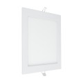 GloboStar® 60198 Χωνευτό LED Panel 20W 2120lm 120° AC 220-240V IP20 Μ22.5 x Π22.5 x Υ1.9cm Φυσικό Λευκό 4500K - 3 Χρόνια Εγγύηση
