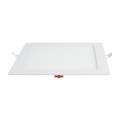 GloboStar® 60198 Χωνευτό LED Panel 20W 2120lm 120° AC 220-240V IP20 Μ22.5 x Π22.5 x Υ1.9cm Φυσικό Λευκό 4500K - 3 Χρόνια Εγγύηση