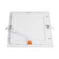 GloboStar® 60199 Χωνευτό LED Panel 20W 2060lm 120° AC 220-240V IP20 Μ22.5 x Π22.5 x Υ1.9cm Θερμό Λευκό 2700K - 3 Χρόνια Εγγύηση