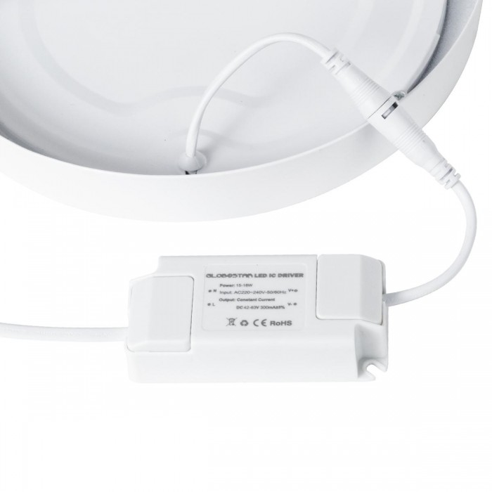 GloboStar® 60201 Εξωτερικό LED Panel Φ22cm 20W 2120lm 120° AC 220-240V IP20 Φ22.2 x Υ3cm Φυσικό Λευκό 4500K - 3 Χρόνια Εγγύηση GloboStar® 60201 Εξωτερικό LED Panel Φ22cm 20W 2120lm 120° AC 220-240V IP20 Φ22.2 x Υ3cm Φυσικό Λευκό 4500K - 3 Χρόνια Εγγύηση