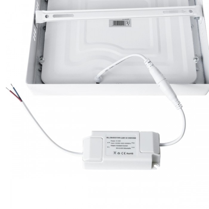 GloboStar® 60204 Εξωτερικό LED Panel 22x22cm 20W 2120lm 120° AC 220-240V IP20 Μ22 x Π22 x Υ3cm Φυσικό Λευκό 4500K - 3 Χρόνια Εγγύηση GloboStar® 60204 Εξωτερικό LED Panel 22x22cm 20W 2120lm 120° AC 220-240V IP20 Μ22 x Π22 x Υ3cm Φυσικό Λευκό 4500K - 3 Χρόνια Εγγύηση