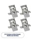 GloboStar® 60218 ΣΕΤ 4 Ελατήρια για Μετατροπή σε Χωνευτή Τοποθέτηση των Πάνελ Οροφής 60x60cm και 30x120cm GloboStar® 60218 ΣΕΤ 4 Ελατήρια για Μετατροπή σε Χωνευτή Τοποθέτηση των Πάνελ Οροφής 60x60cm και 30x120cm