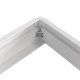 GloboStar® 60220 Πλαίσιο Στήριξης PVC Επιτοίχιας Τοποθέτησης για LED Panel 60x60cm - Λευκό GloboStar® 60220 Πλαίσιο Στήριξης PVC Επιτοίχιας Τοποθέτησης για LED Panel 60x60cm - Λευκό