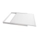 GloboStar® 60220 Πλαίσιο Στήριξης PVC Επιτοίχιας Τοποθέτησης για LED Panel 60x60cm - Λευκό GloboStar® 60220 Πλαίσιο Στήριξης PVC Επιτοίχιας Τοποθέτησης για LED Panel 60x60cm - Λευκό