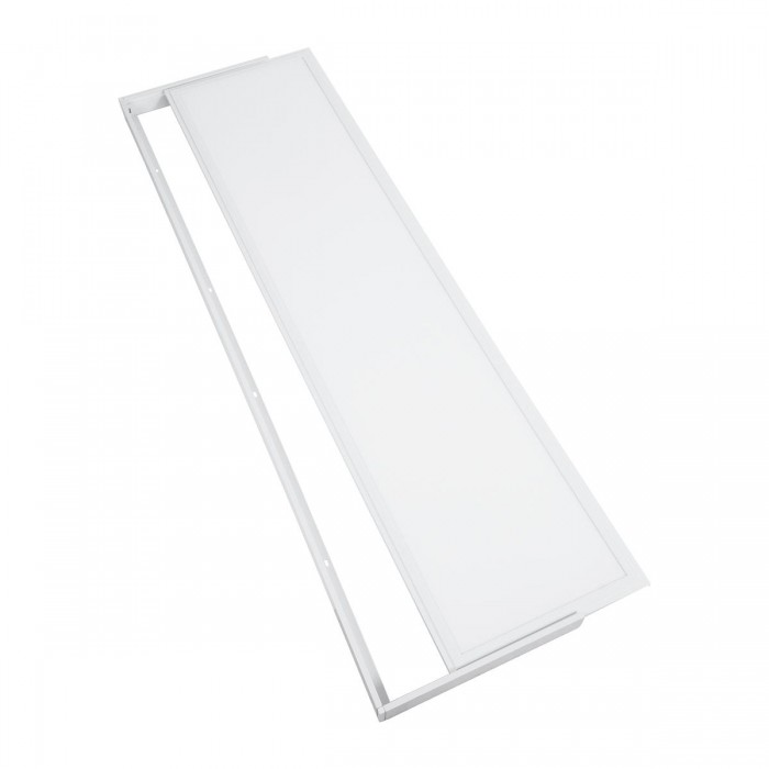 GloboStar® 60221 Πλαίσιο Στήριξης PVC Επιτοίχιας Τοποθέτησης για LED Panel 120x30cm - Λευκό GloboStar® 60221 Πλαίσιο Στήριξης PVC Επιτοίχιας Τοποθέτησης για LED Panel 120x30cm - Λευκό