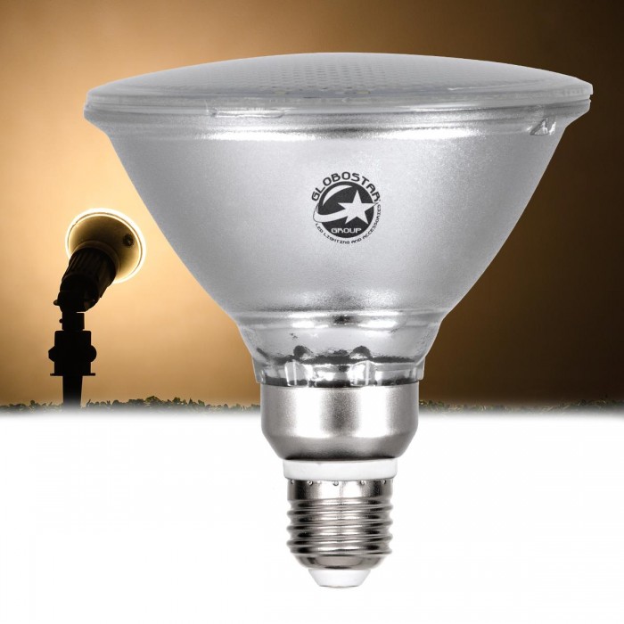 GloboStar® 60228 Λάμπα LED E27 PAR38 Κήπου Σκληρού Υάλου 18W 1800lm 60° AC 220-240V IP65 Φ12 x Υ13cm Θερμό Λευκό 2700K - 3 Years Warranty GloboStar® 60228 Λάμπα LED E27 PAR38 Κήπου Σκληρού Υάλου 18W 1800lm 60° AC 220-240V IP65 Φ12 x Υ13cm Θερμό Λευκό 2700K - 3 Years Warranty