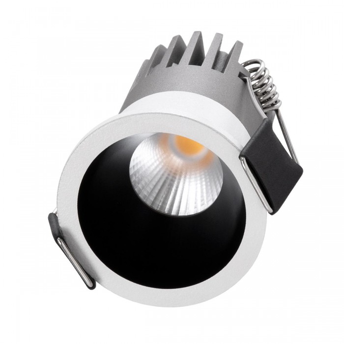 GloboStar® MICRO-S 60235 Χωνευτό LED Spot Downlight TrimLess Φ4cm 5W 625lm 38° AC 220-240V IP20 Φ4 x Υ5.9cm - Στρόγγυλο - Λευκό με Μαύρο Κάτοπτρο - Θερμό Λευκό 2700K - Bridgelux COB - 5 Years Warranty GloboStar® MICRO-S 60235 Χωνευτό LED Spot Downlight TrimLess Φ4cm 5W 625lm 38° AC 220-240V IP20 Φ4 x Υ5.9cm - Στρόγγυλο - Λευκό με Μαύρο Κάτοπτρο - Θερμό Λευκό 2700K - Bridgelux COB - 5 Years Warranty