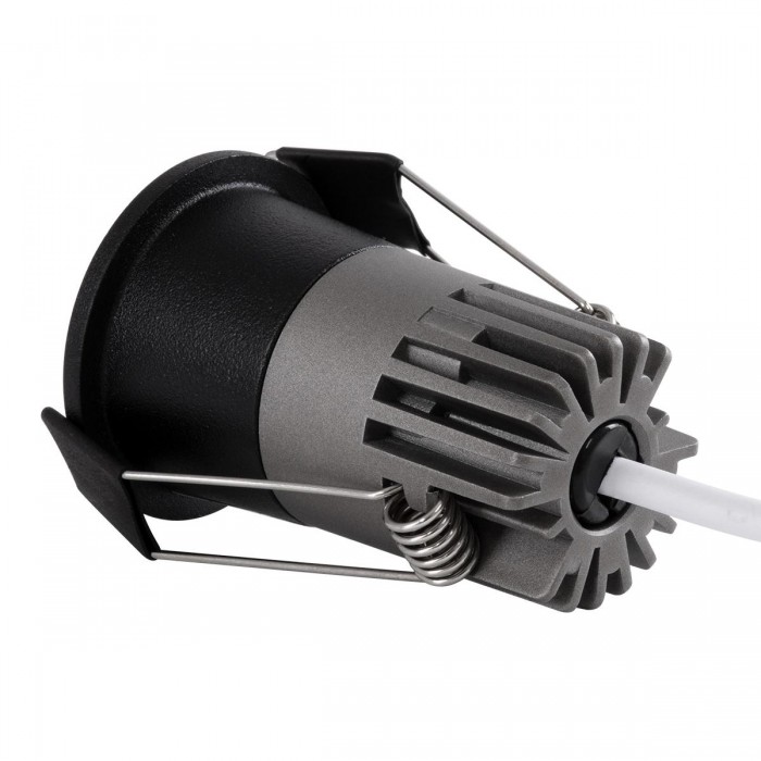 GloboStar® MICRO-S 60238 Χωνευτό LED Spot Downlight TrimLess Φ4cm 5W 650lm 38° AC 220-240V IP20 Φ4 x Υ5.9cm - Στρόγγυλο - Μαύρο - Φυσικό Λευκό 4500K - Bridgelux COB - 5 Years Warranty GloboStar® MICRO-S 60238 Χωνευτό LED Spot Downlight TrimLess Φ4cm 5W 650lm 38° AC 220-240V IP20 Φ4 x Υ5.9cm - Στρόγγυλο - Μαύρο - Φυσικό Λευκό 4500K - Bridgelux COB - 5 Years Warranty