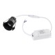 GloboStar® MICRO-S 60238 Χωνευτό LED Spot Downlight TrimLess Φ4cm 5W 650lm 38° AC 220-240V IP20 Φ4 x Υ5.9cm - Στρόγγυλο - Μαύρο - Φυσικό Λευκό 4500K - Bridgelux COB - 5 Years Warranty GloboStar® MICRO-S 60238 Χωνευτό LED Spot Downlight TrimLess Φ4cm 5W 650lm 38° AC 220-240V IP20 Φ4 x Υ5.9cm - Στρόγγυλο - Μαύρο - Φυσικό Λευκό 4500K - Bridgelux COB - 5 Years Warranty