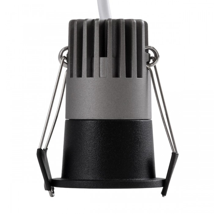 GloboStar® MICRO-S 60239 Χωνευτό LED Spot Downlight TrimLess Φ4cm 5W 625lm 38° AC 220-240V IP20 Φ4 x Υ5.9cm - Στρόγγυλο - Μαύρο - Θερμό Λευκό 2700K - Bridgelux COB - 5 Years Warranty GloboStar® MICRO-S 60239 Χωνευτό LED Spot Downlight TrimLess Φ4cm 5W 625lm 38° AC 220-240V IP20 Φ4 x Υ5.9cm - Στρόγγυλο - Μαύρο - Θερμό Λευκό 2700K - Bridgelux COB - 5 Years Warranty