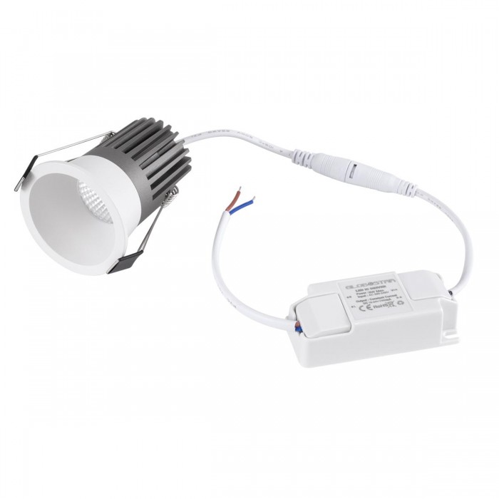 GloboStar® MICRO-B 60242 Χωνευτό LED Spot Downlight TrimLess Φ6cm 7W 910lm 38° AC 220-240V IP20 Φ6 x Υ7.8cm - Στρόγγυλο - Λευκό - Φυσικό Λευκό 4500K - Bridgelux COB - 5 Years Warranty GloboStar® MICRO-B 60242 Χωνευτό LED Spot Downlight TrimLess Φ6cm 7W 910lm 38° AC 220-240V IP20 Φ6 x Υ7.8cm - Στρόγγυλο - Λευκό - Φυσικό Λευκό 4500K - Bridgelux COB - 5 Years Warranty