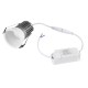 GloboStar® MICRO-B 60242 Χωνευτό LED Spot Downlight TrimLess Φ6cm 7W 910lm 38° AC 220-240V IP20 Φ6 x Υ7.8cm - Στρόγγυλο - Λευκό - Φυσικό Λευκό 4500K - Bridgelux COB - 5 Years Warranty GloboStar® MICRO-B 60242 Χωνευτό LED Spot Downlight TrimLess Φ6cm 7W 910lm 38° AC 220-240V IP20 Φ6 x Υ7.8cm - Στρόγγυλο - Λευκό - Φυσικό Λευκό 4500K - Bridgelux COB - 5 Years Warranty