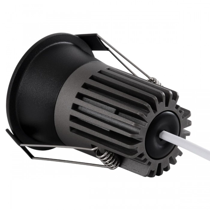 GloboStar® MICRO-B 60244 Χωνευτό LED Spot Downlight TrimLess Φ6cm 7W 910lm 38° AC 220-240V IP20 Φ6 x Υ7.8cm - Στρόγγυλο - Μαύρο - Φυσικό Λευκό 4500K - Bridgelux COB - 5 Years Warranty GloboStar® MICRO-B 60244 Χωνευτό LED Spot Downlight TrimLess Φ6cm 7W 910lm 38° AC 220-240V IP20 Φ6 x Υ7.8cm - Στρόγγυλο - Μαύρο - Φυσικό Λευκό 4500K - Bridgelux COB - 5 Years Warranty