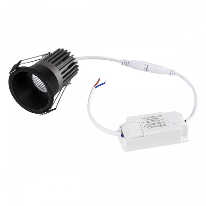 GloboStar® MICRO-B 60245 Χωνευτό LED Spot Downlight TrimLess Φ6cm 7W 875lm 38° AC 220-240V IP20 Φ6 x Υ7.8cm - Στρόγγυλο - Μαύρο - Θερμό Λευκό 2700K - Bridgelux COB - 5 Years Warranty GloboStar® MICRO-B 60245 Χωνευτό LED Spot Downlight TrimLess Φ6cm 7W 875lm 38° AC 220-240V IP20 Φ6 x Υ7.8cm - Στρόγγυλο - Μαύρο - Θερμό Λευκό 2700K - Bridgelux COB - 5 Years Warranty