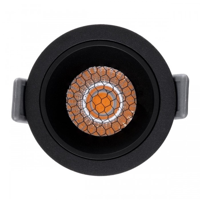 GloboStar® PLUTO-S 60251 Χωνευτό LED Spot Downlight TrimLess Φ6.4cm 7W 875lm 38° AC 220-240V IP20 Φ6.4 x Υ4.9cm - Στρόγγυλο - Μαύρο & Anti-Glare HoneyComb - Θερμό Λευκό 2700K - Bridgelux COB - 5 Years Warranty GloboStar® PLUTO-S 60251 Χωνευτό LED Spot Downlight TrimLess Φ6.4cm 7W 875lm 38° AC 220-240V IP20 Φ6.4 x Υ4.9cm - Στρόγγυλο - Μαύρο & Anti-Glare HoneyComb - Θερμό Λευκό 2700K - Bridgelux COB - 5 Years Warranty