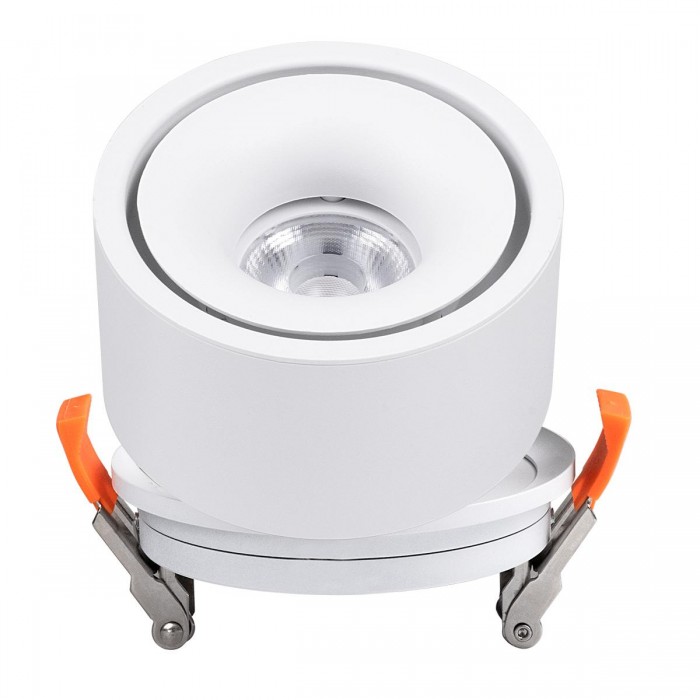 GloboStar® OMEGA-R 60294 Χωνευτό LED Spot Downlight TrimLess Φ10cm 12W 1560lm 36° AC 220-240V IP20 Φ10 x Υ8.2cm - Στρόγγυλο - Λευκό - Φυσικό Λευκό 4500K - Bridgelux COB - 5 Years Warranty GloboStar® OMEGA-R 60294 Χωνευτό LED Spot Downlight TrimLess Φ10cm 12W 1560lm 36° AC 220-240V IP20 Φ10 x Υ8.2cm - Στρόγγυλο - Λευκό - Φυσικό Λευκό 4500K - Bridgelux COB - 5 Years Warranty