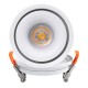 GloboStar® OMEGA-R 60294 Χωνευτό LED Spot Downlight TrimLess Φ10cm 12W 1560lm 36° AC 220-240V IP20 Φ10 x Υ8.2cm - Στρόγγυλο - Λευκό - Φυσικό Λευκό 4500K - Bridgelux COB - 5 Years Warranty GloboStar® OMEGA-R 60294 Χωνευτό LED Spot Downlight TrimLess Φ10cm 12W 1560lm 36° AC 220-240V IP20 Φ10 x Υ8.2cm - Στρόγγυλο - Λευκό - Φυσικό Λευκό 4500K - Bridgelux COB - 5 Years Warranty