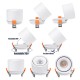 GloboStar® OMEGA-R 60295 Χωνευτό LED Spot Downlight TrimLess Φ10cm 12W 1500lm 36° AC 220-240V IP20 Φ10 x Υ8.2cm - Στρόγγυλο - Λευκό - Θερμό Λευκό 2700K - Bridgelux COB - 5 Years Warranty GloboStar® OMEGA-R 60295 Χωνευτό LED Spot Downlight TrimLess Φ10cm 12W 1500lm 36° AC 220-240V IP20 Φ10 x Υ8.2cm - Στρόγγυλο - Λευκό - Θερμό Λευκό 2700K - Bridgelux COB - 5 Years Warranty