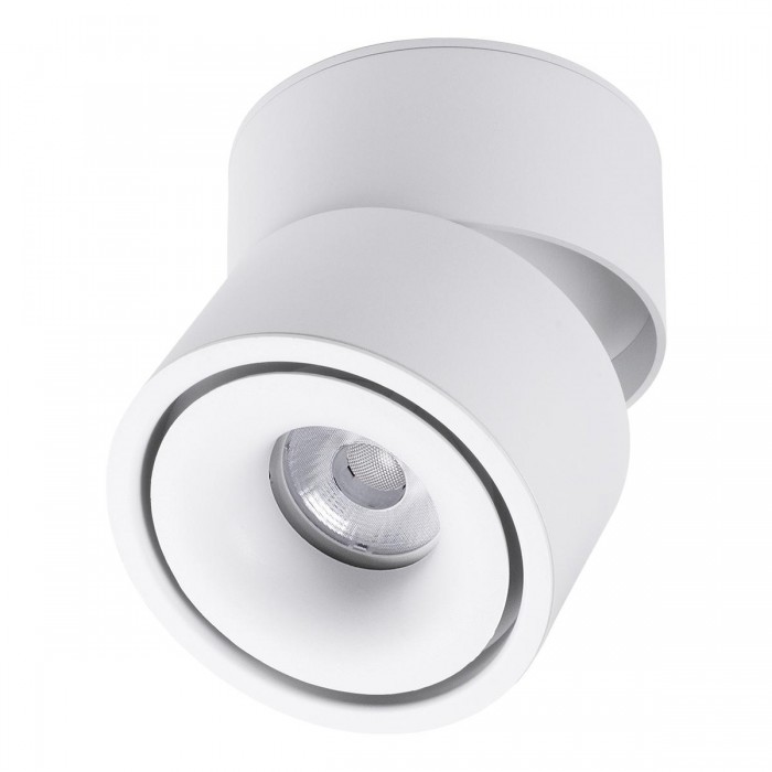 GloboStar® OMEGA-S 60299 Επιφανειακό LED Spot Downlight Φ10cm 12W 1500lm 36° AC 220-240V IP20 Φ10 x Υ10.5cm - Στρόγγυλο - Λευκό - Θερμό Λευκό 2700K - Bridgelux COB - 5 Years Warranty GloboStar® OMEGA-S 60299 Επιφανειακό LED Spot Downlight Φ10cm 12W 1500lm 36° AC 220-240V IP20 Φ10 x Υ10.5cm - Στρόγγυλο - Λευκό - Θερμό Λευκό 2700K - Bridgelux COB - 5 Years Warranty